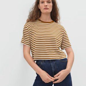 Everlane The Organic Cotton Cropped Tee - S